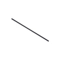 Forlengerstang for takvifte Megara 90 cm svart sett forfra