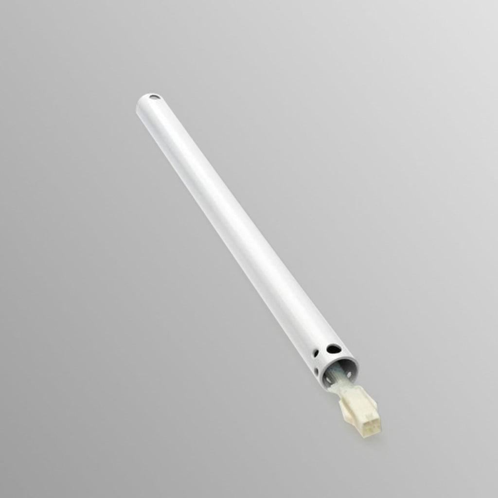 Forlengerstang for takvifte metall 30,5 cm hvit - Westinghouse forfra