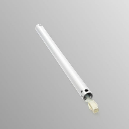 Forlengerstang for takvifte metall 30,5 cm hvit - Westinghouse forfra