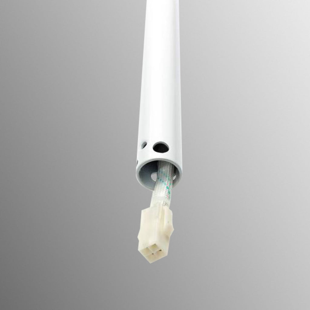 Forlengerstang for takvifte metall 30,5 cm hvit - Westinghouse bakside