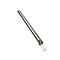 Forlengerstang for takvifter krom 30,5 cm metall - Westinghouse forfra