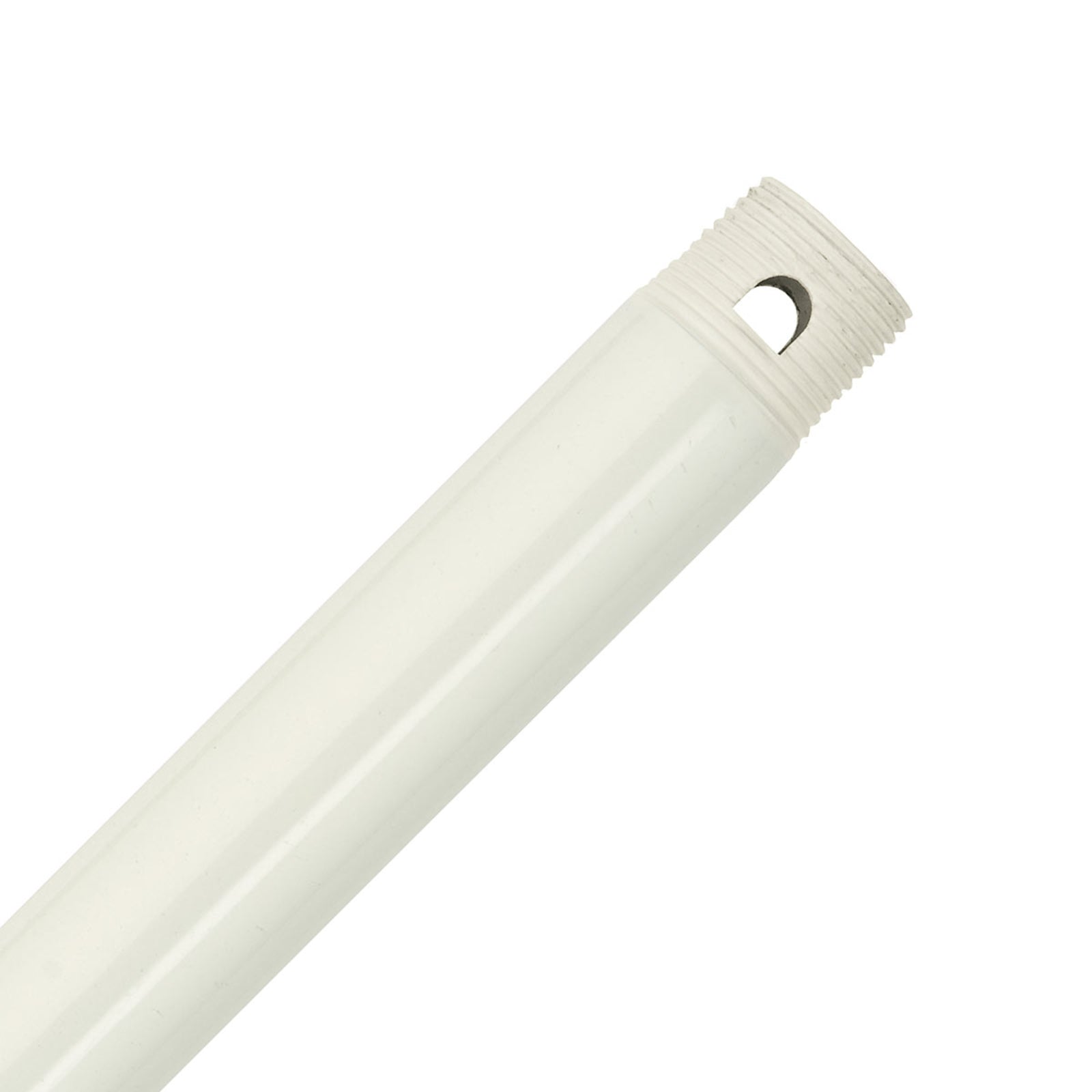 Forlengerstang for takvifter hvit 150 cm metall - Hunter forfra