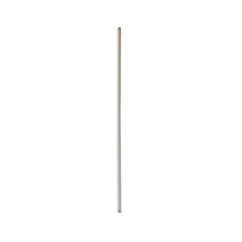 Forlengerstang for takvifte hvit metall 90 cm Ø2,1 cm fra Beacon Lighting forfra