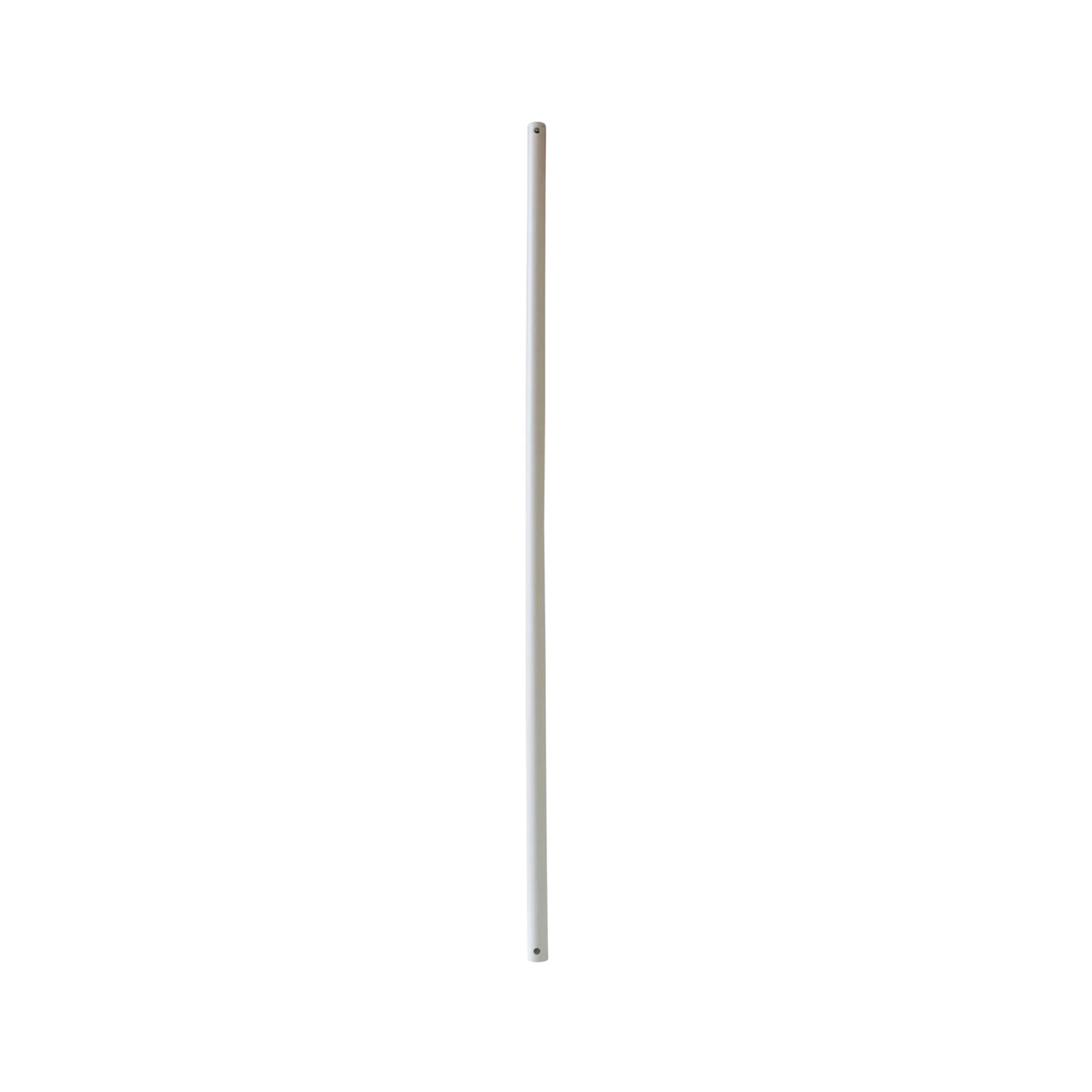 Forlengerstang for takvifte hvit metall 90 cm Ø2,1 cm fra Beacon Lighting forfra