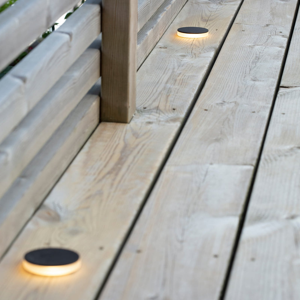 Detalj av Garden 24 bakkespot LED sidelys svart 3W Ø6 cm IP44