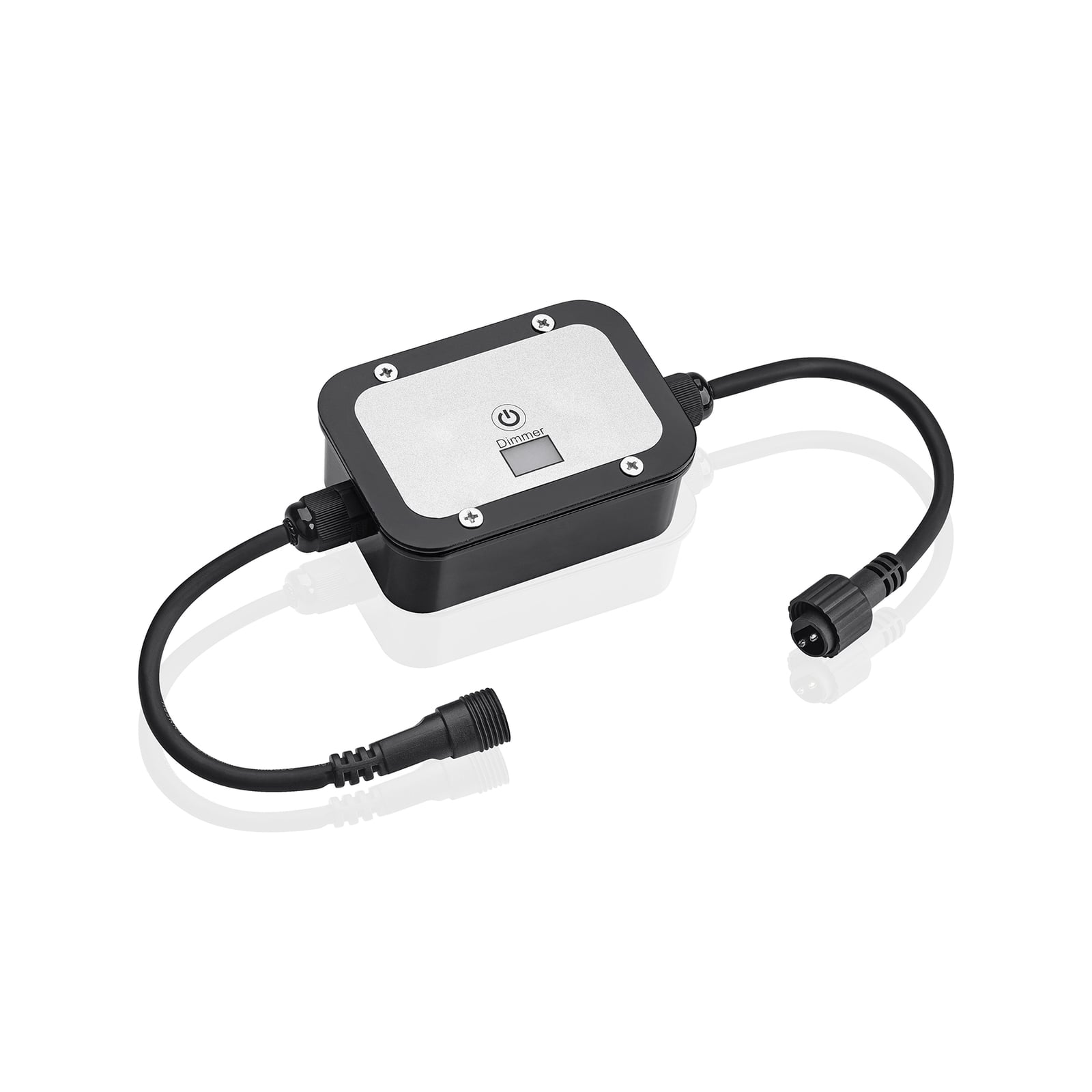 Garden 24 dimmer med bryter svart/hvit for Garden 24V-system