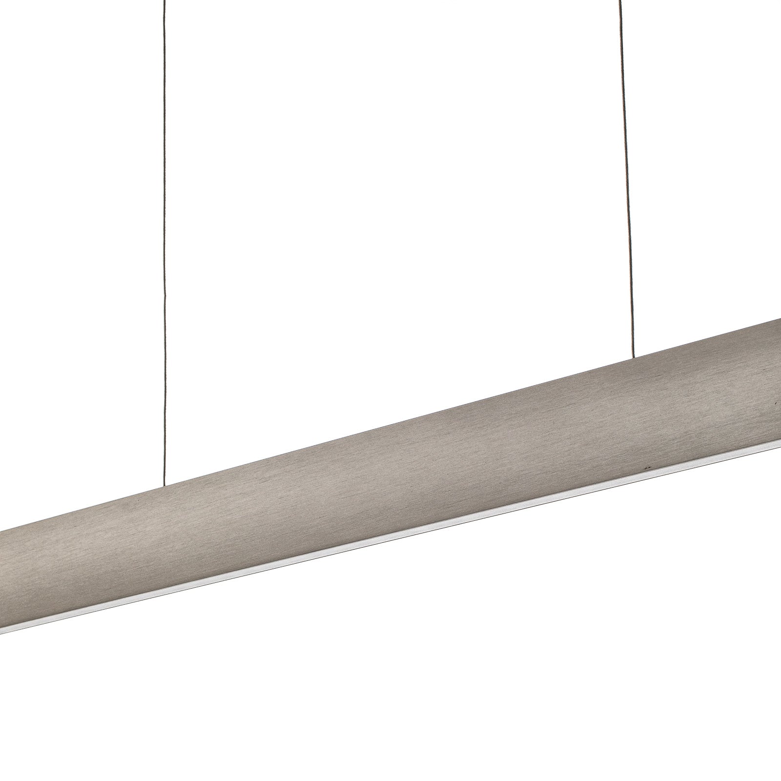 LED pendellampe Runa dimbar matt nikkel geststyring