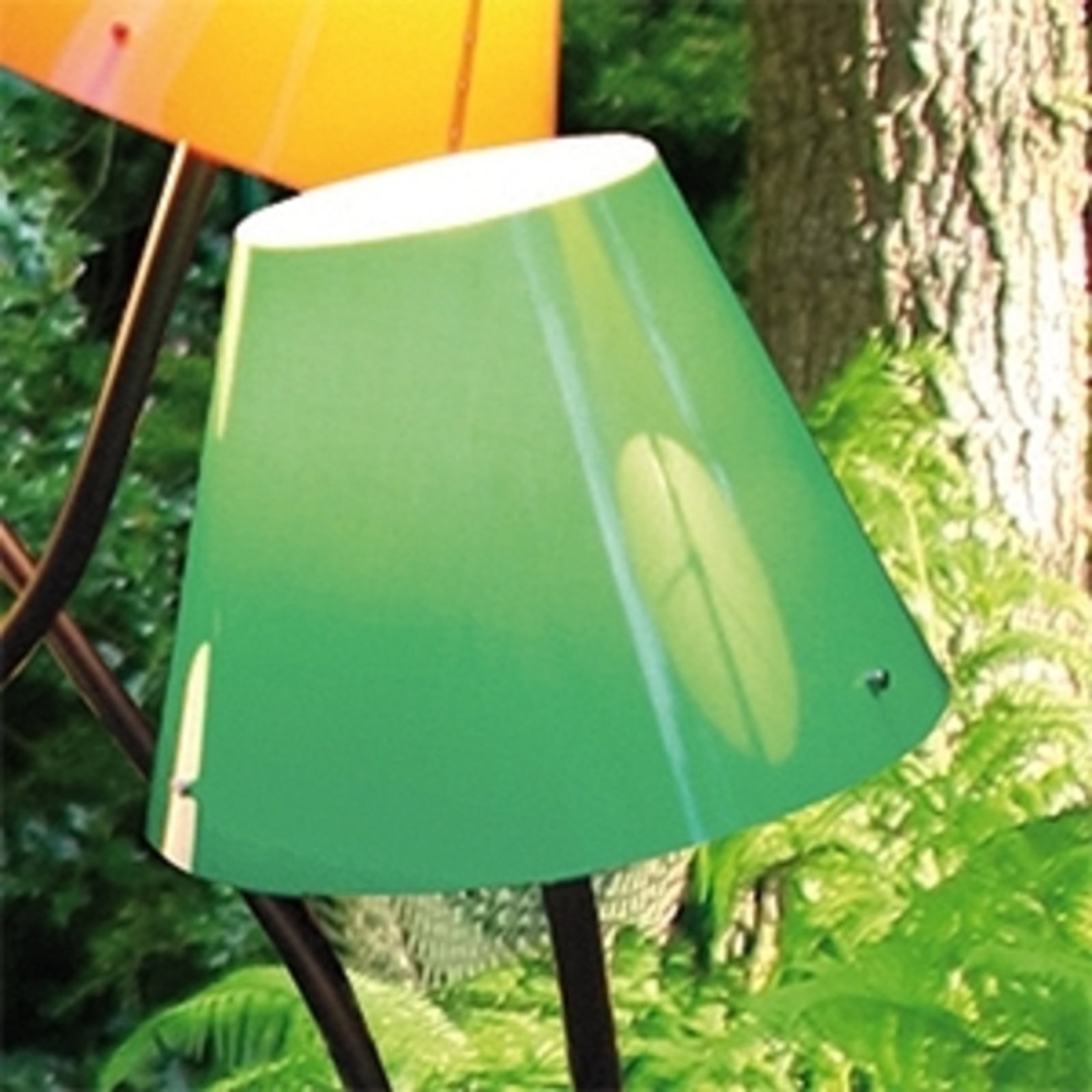 Grønn skjerm til utelampe OCTOPUS OUTDOOR plast Ø40 cm