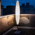 Gulvlampe Havana Outdoor hvit E27 170 cm IP65 forfra