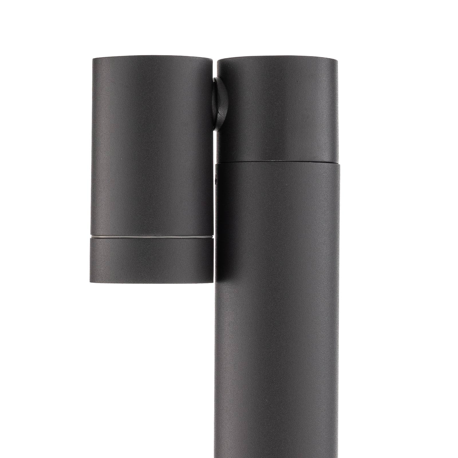 Hagespyd-spot Tulimar antrasitt aluminium sidetittel