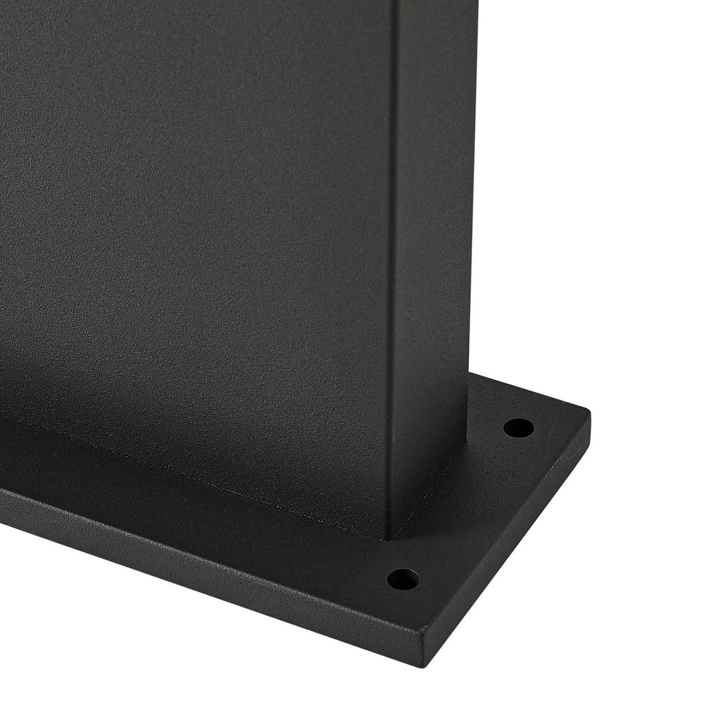 Iberion LED sti-lampe aluminium antrasitt lysdetalj