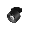 Innbyggingsspot Clippo S EP svart dimbar dim-to-warm front