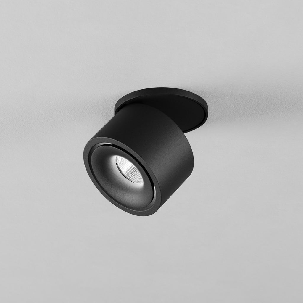 Innbyggingsspot Clippo S EP svart dimbar dim-to-warm detalj