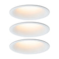 Innbyggingsspot Cymbal warmdim matt hvit forfra