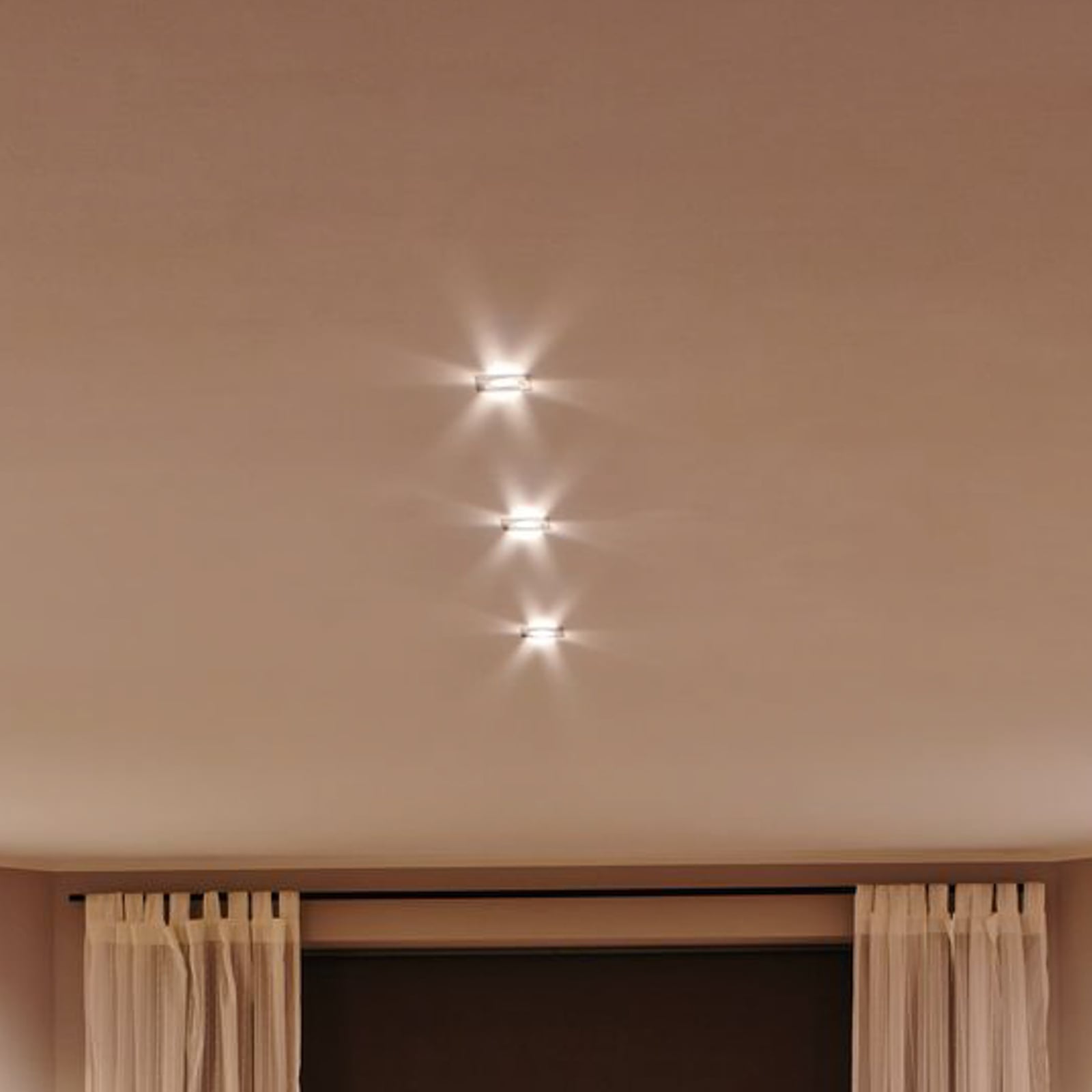 Detalj av Innbyggingsspot Nova Coin 3-pack svart dimbar svingbar Paulmann