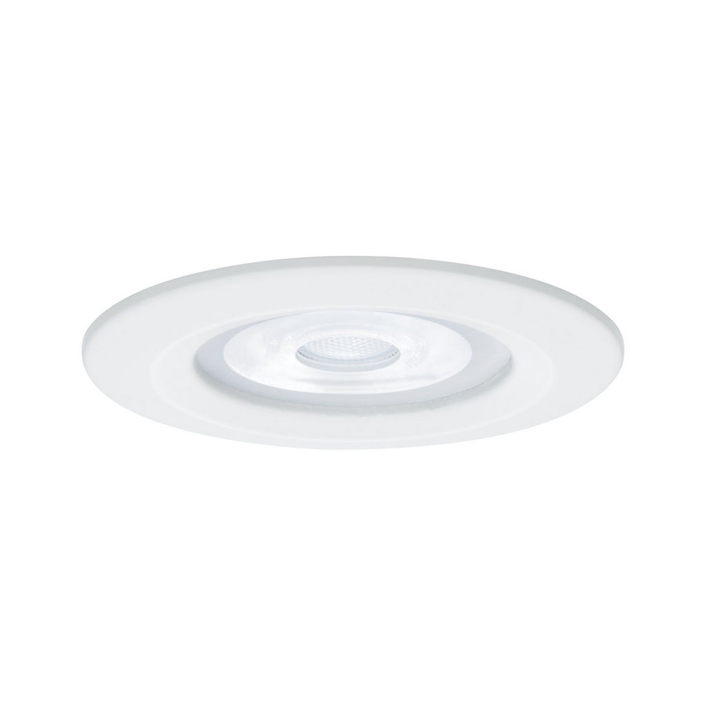 Nærbilde av Innbyggingsspot Nova GU10 LED hvit IP44 Ø8 cm