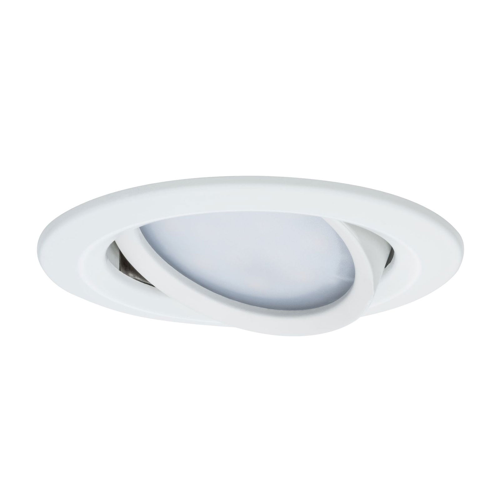 Detalj av Innbyggingsspot Nova LED svingbar hvit matt 3er sett - Paulmann