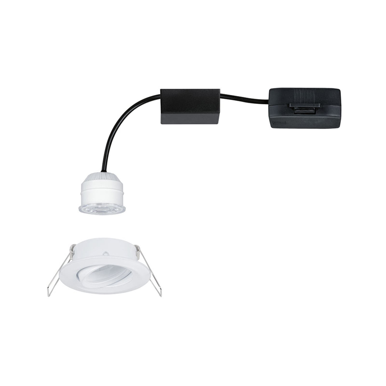 Innbyggingsspot Nova mini Plus LED dimbar hvit sideprofil