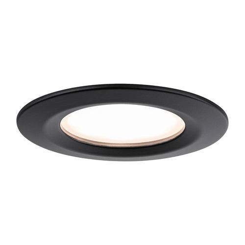 Innbyggingsspot Nova Plus Coin 3-pack svart bakside