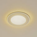 Innbyggingsspot Toka LED dimbar CCT hvit Ø10,4 cm forfra