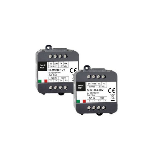 Ivela PWM-dimmer Push 0-10 V 12/24/48 V 6,5 A IP20 sett forfra