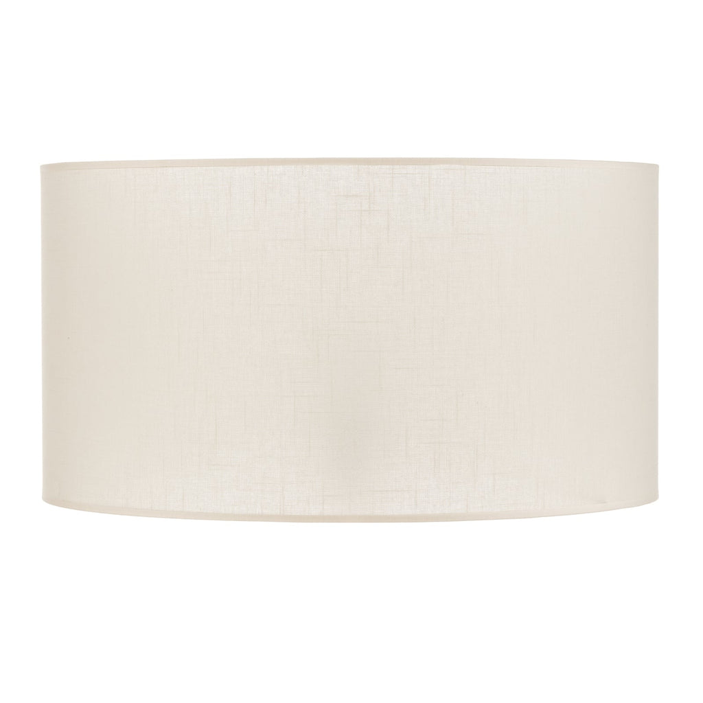 Lampeskjerm Alba tekstil ecru Ø45 cm E27 detalj