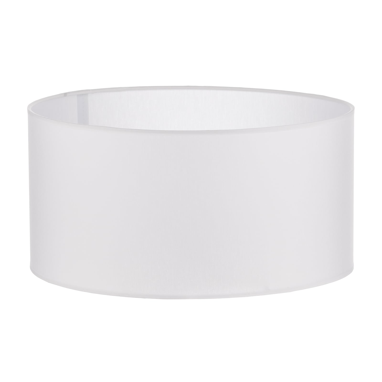 Lampeskjerm Alba tekstil hvit Ø40 cm E27 forfra