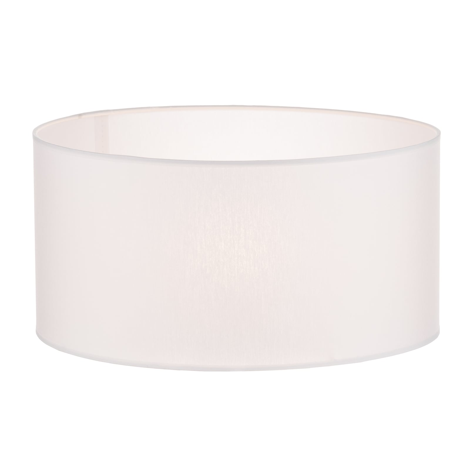 Lampeskjerm Alba tekstil hvit Ø40 cm E27 bakside