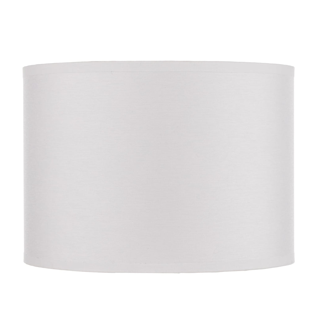 Detalj av Lampeskjerm Alba tekstil hvit/gull Ø20 cm E27