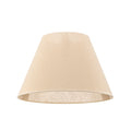 Lampeskjerm Anna for pendellamper beige bomull foran