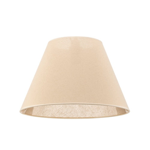 Lampeskjerm Anna for pendellamper beige bomull foran