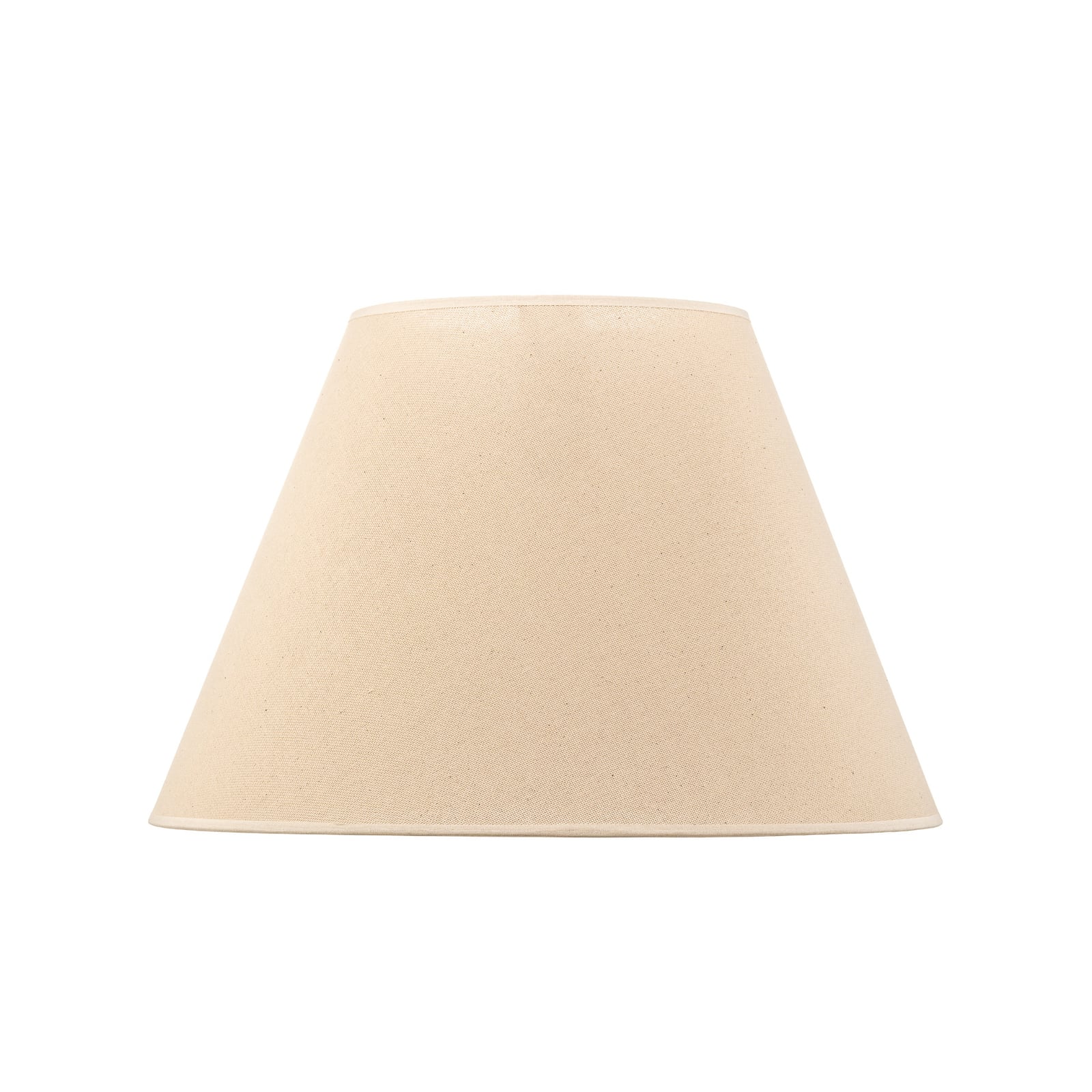 Lampeskjerm Anna for pendellamper beige bomull bakside