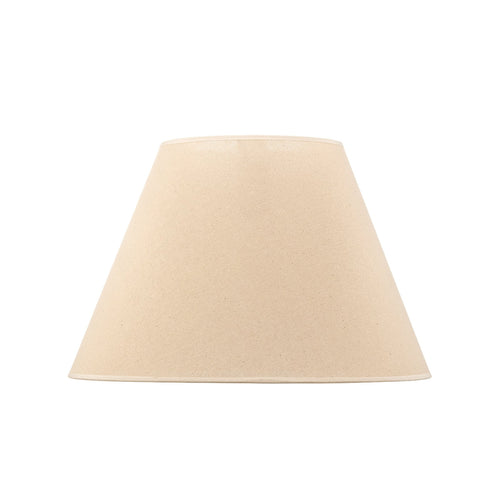 Lampeskjerm Anna for pendellamper beige bomull bakside