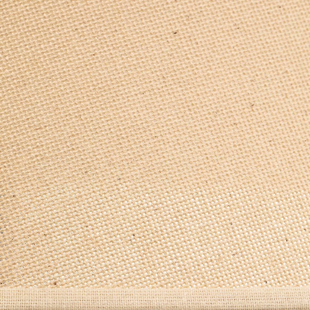 Nærbilde av lampeskjerm Anna for pendellamper beige bomull