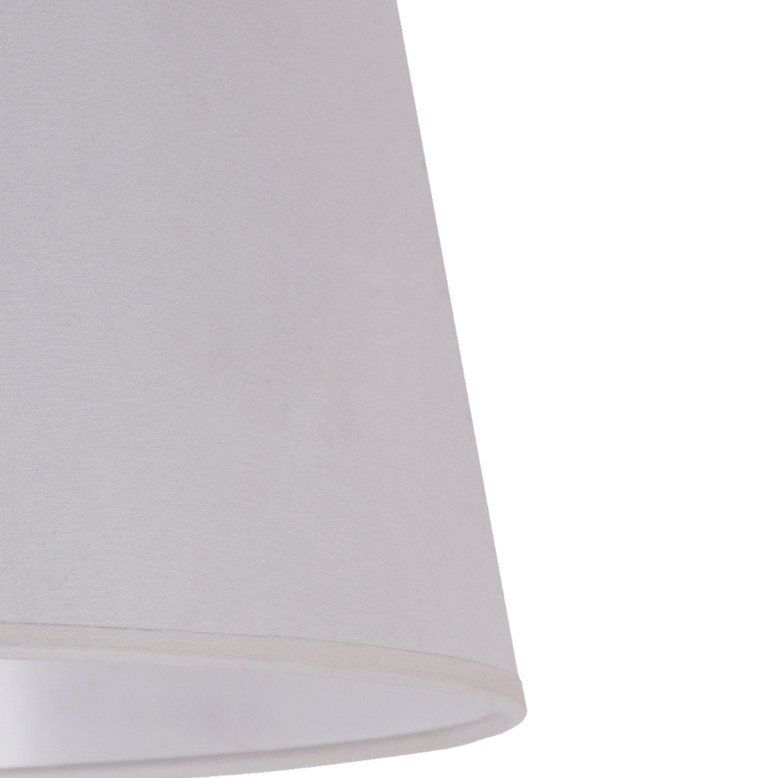 Montert Lampeskjerm Classic L for gulvlamper tekstil ecru