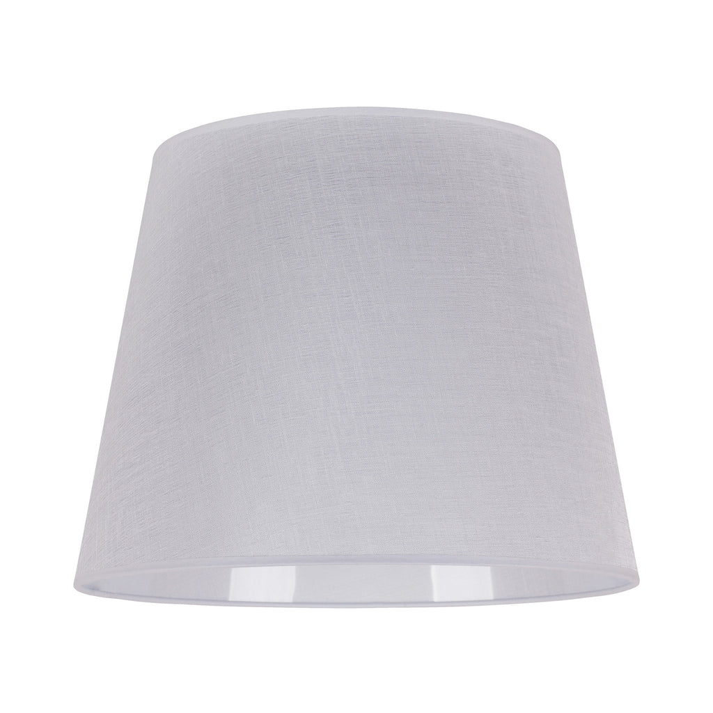 Lampeskjerm Classic L for gulvlamper hvit/klar bakside detalj