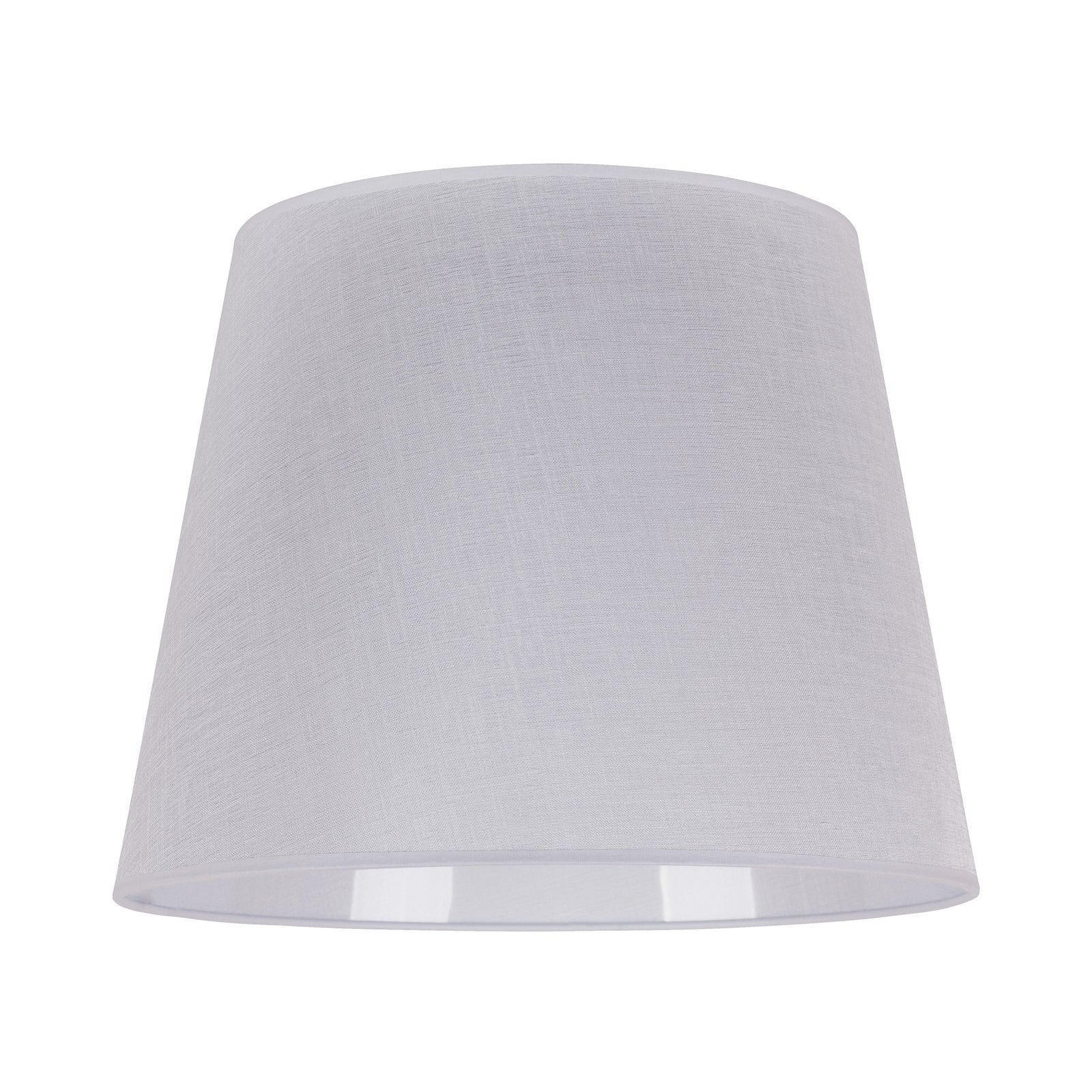 Lampeskjerm Classic L for gulvlamper hvit/klar bakside detalj