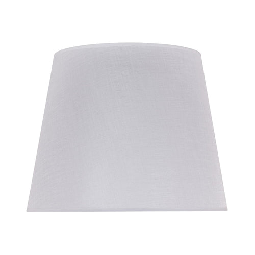 Lampeskjerm Classic L for gulvlamper hvit/klar sett forfra