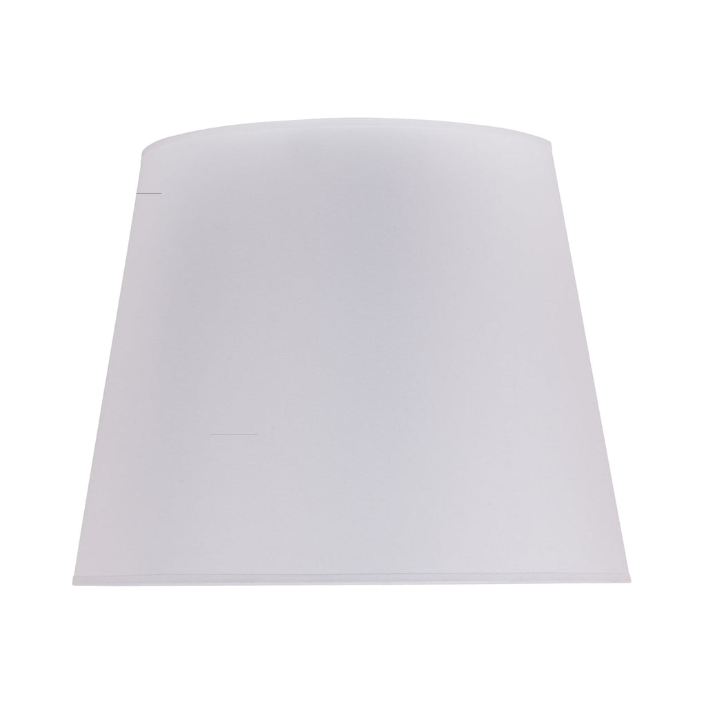 Lampeskjerm Classic L for gulvlampe tekstil hvit forfra