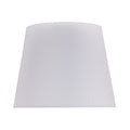 Lampeskjerm Classic L for gulvlampe tekstil hvit forfra