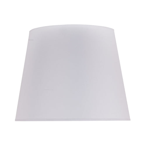 Lampeskjerm Classic L for gulvlampe tekstil hvit forfra