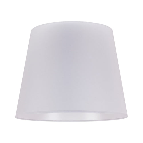 Lampeskjerm Classic L for gulvlampe tekstil hvit bakside