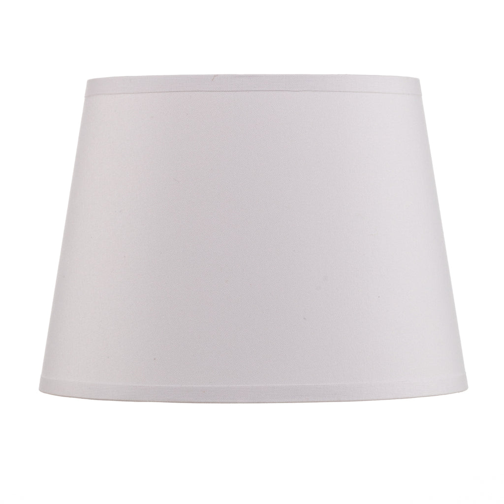 Detalj av tekstil på Lampeskjerm Classic S tekstil hvit E14 Ø19,5 cm