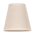 Lampeskjerm Cone AB bomull beige Ø15 cm E14 forfra