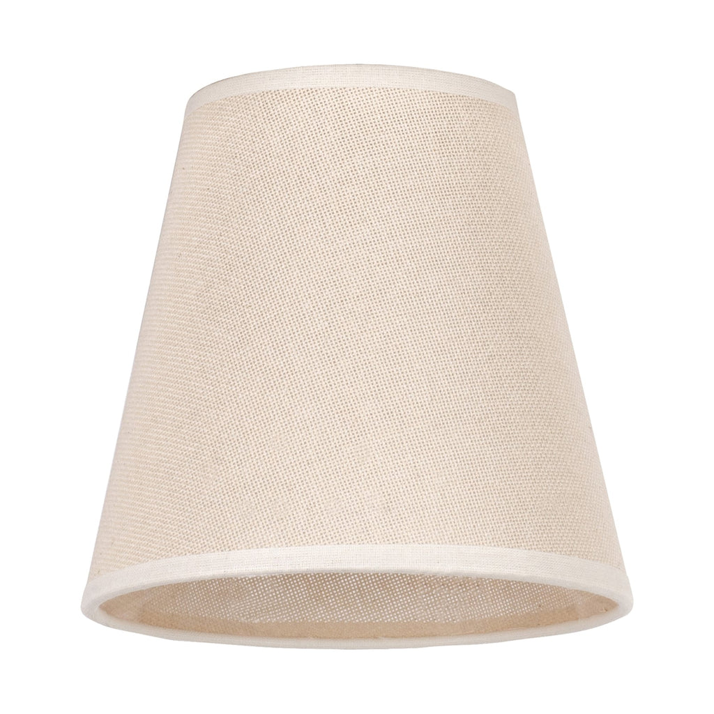 Lampeskjerm Cone AB bomull beige Ø15 cm E14 bakside