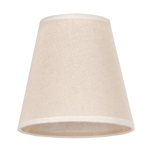 Lampeskjerm Cone AB bomull beige Ø15 cm E14 bakside