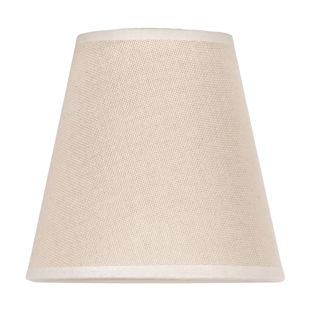 Detalj av Lampeskjerm Cone AB bomull beige Ø15 cm E14