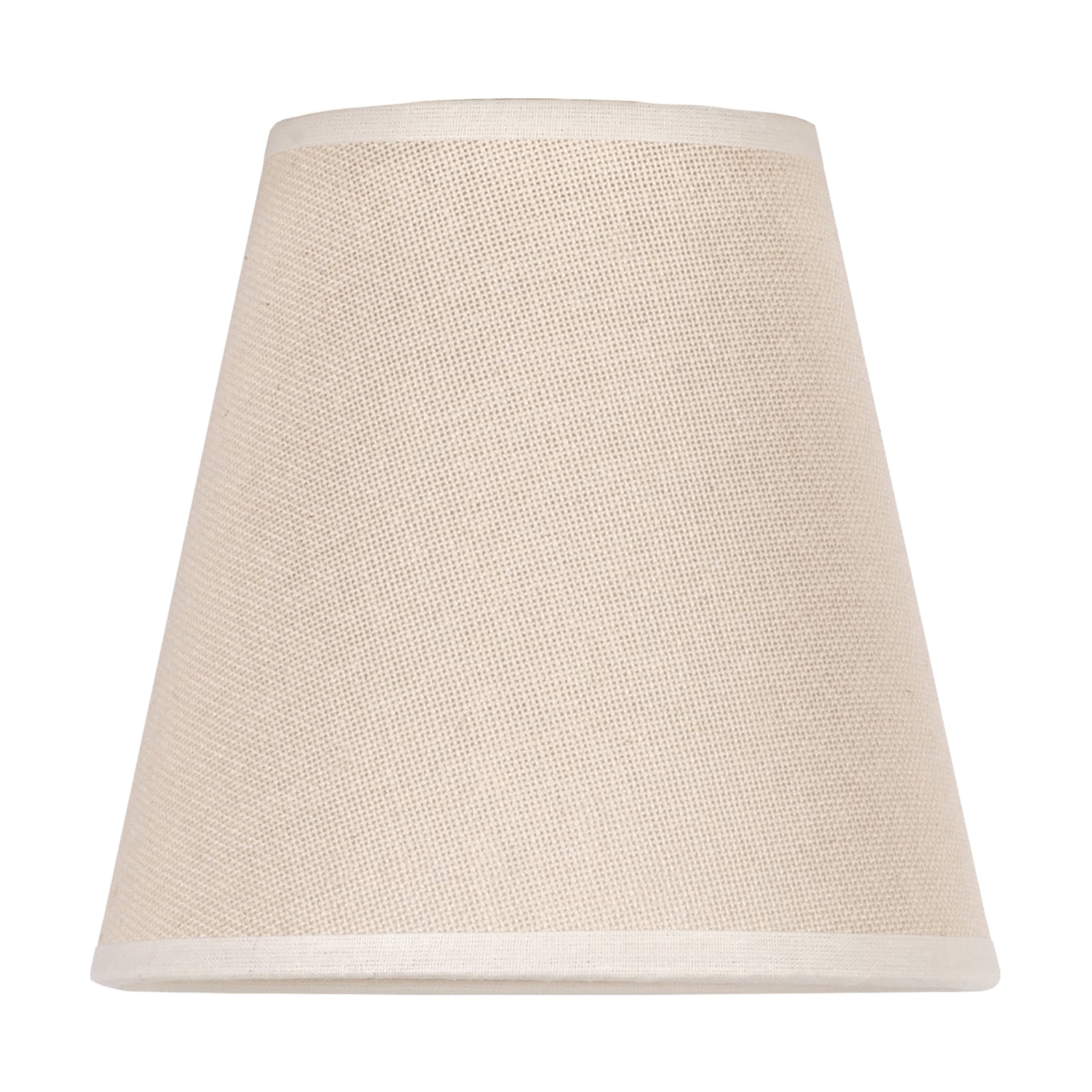 Detalj av Lampeskjerm Cone AB bomull beige Ø15 cm E14
