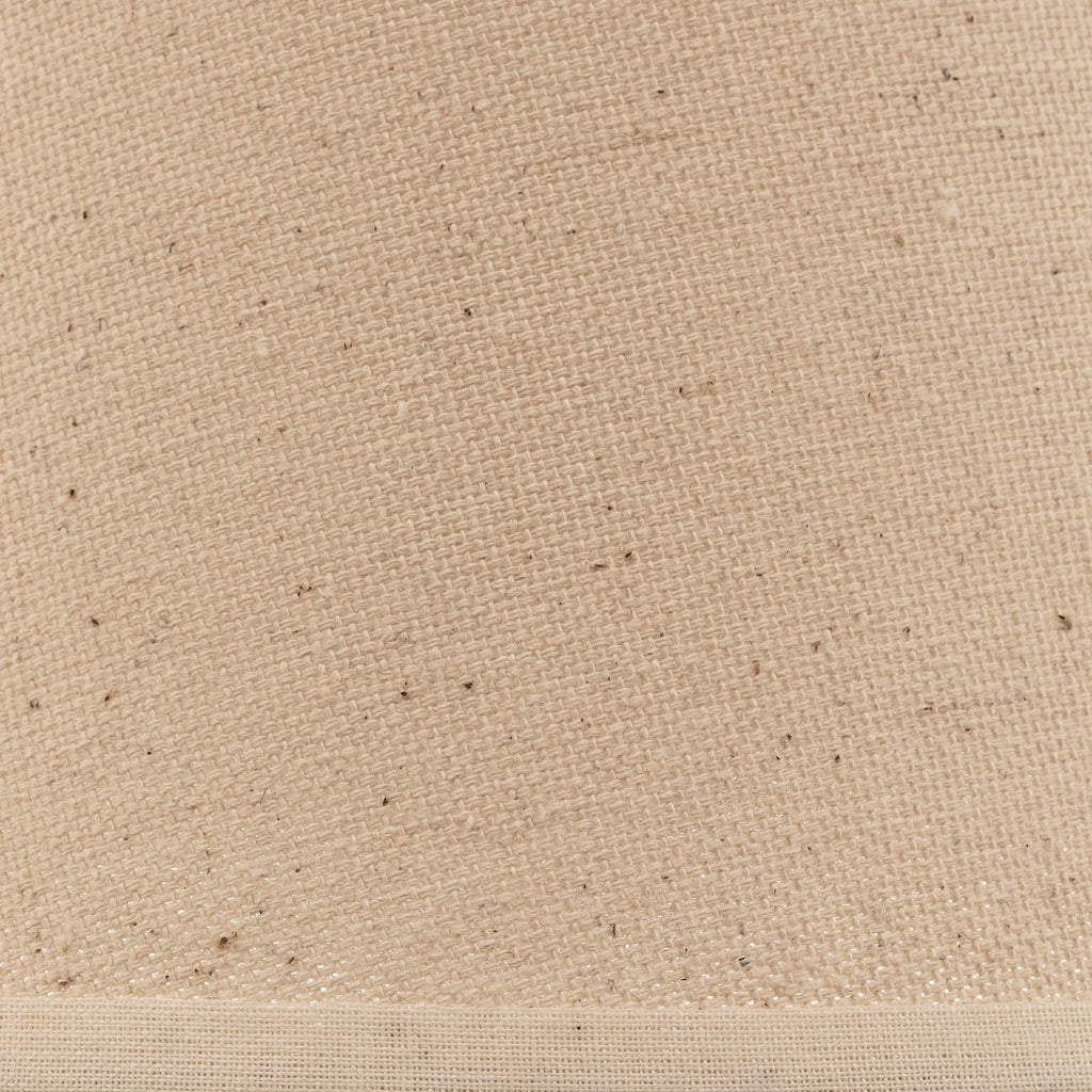 Lampeskjerm Cone AB bomull beige Ø15 cm E14 monteringsdetalj