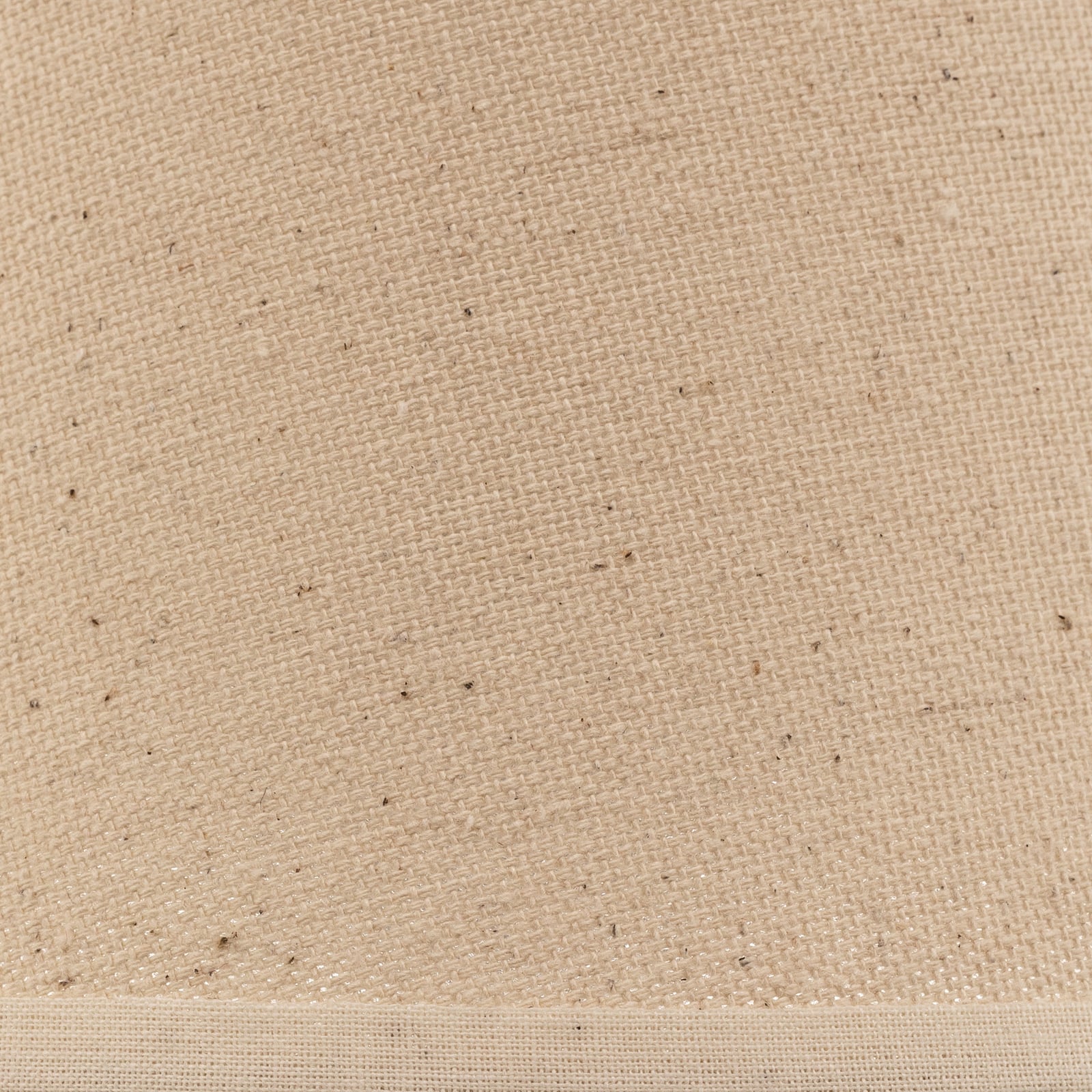 Lampeskjerm Cone AB bomull beige Ø15 cm E14 monteringsdetalj